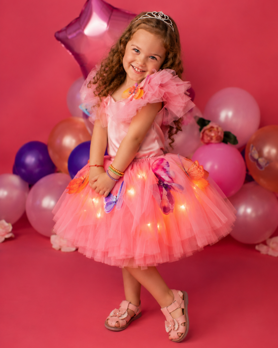 Mother-Daughter Set Skirt: Little Girls' Butterfly