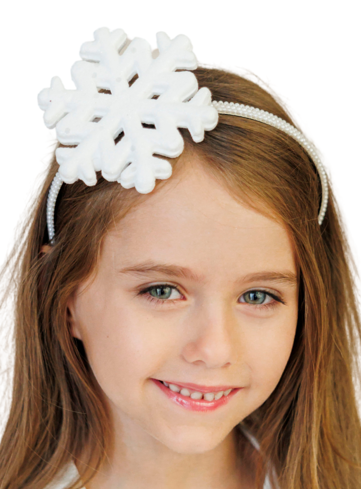 Premium Snowflake Headband for Girls