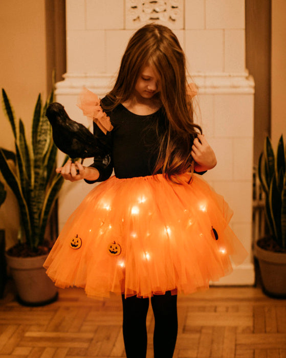 Autumn Fairy Pumpkin Costume for Autumn Festival, Pumpkin, 2 Pieces