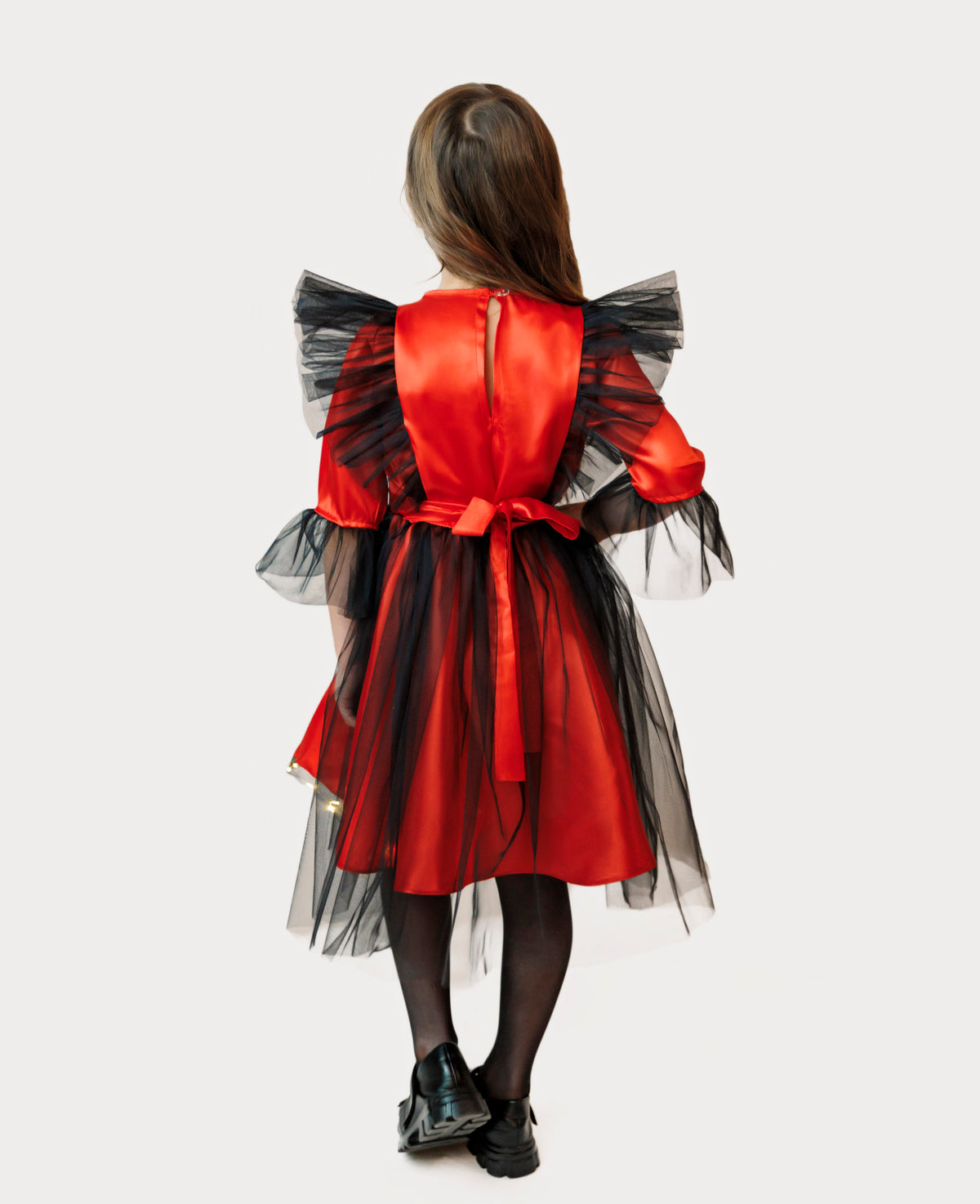Ladybug Sparkle Dress, for Spring Celebration