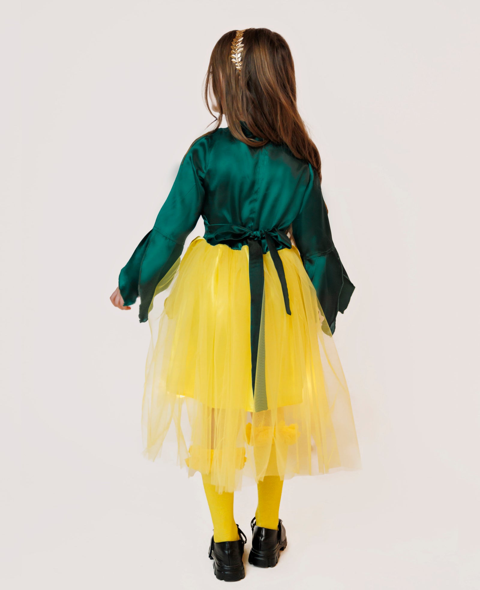 Dandelion Yellow Flower Light-Up Dress Spring (Narcissus, Hyacinth, Sunflower, Dandelion)