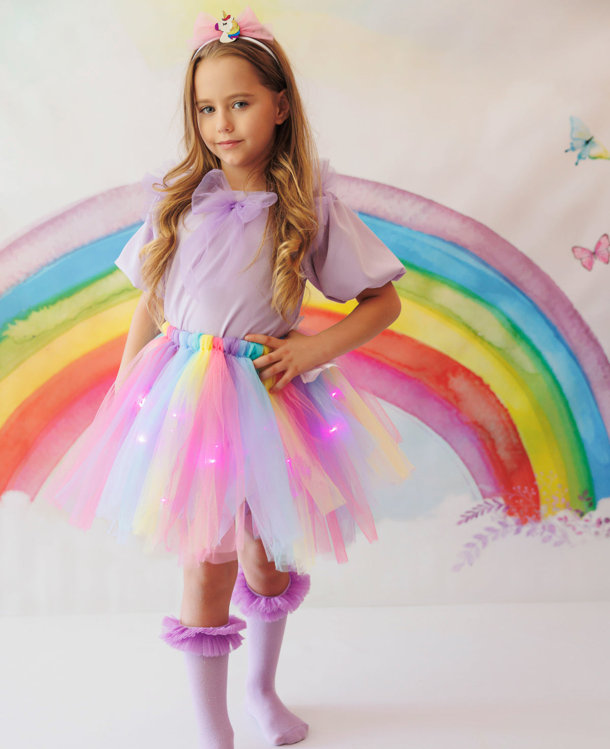 Fustița cu Luminițe, Curcubeu Pastelat