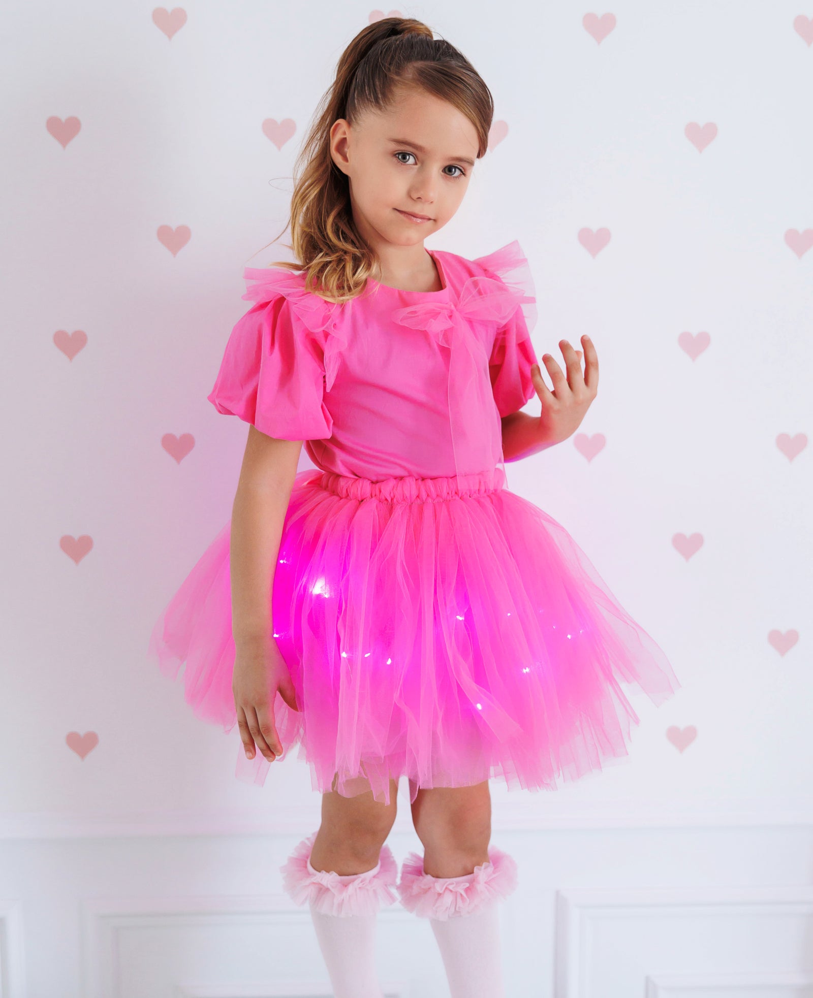 Sparkle Skirt, Candy Pink 