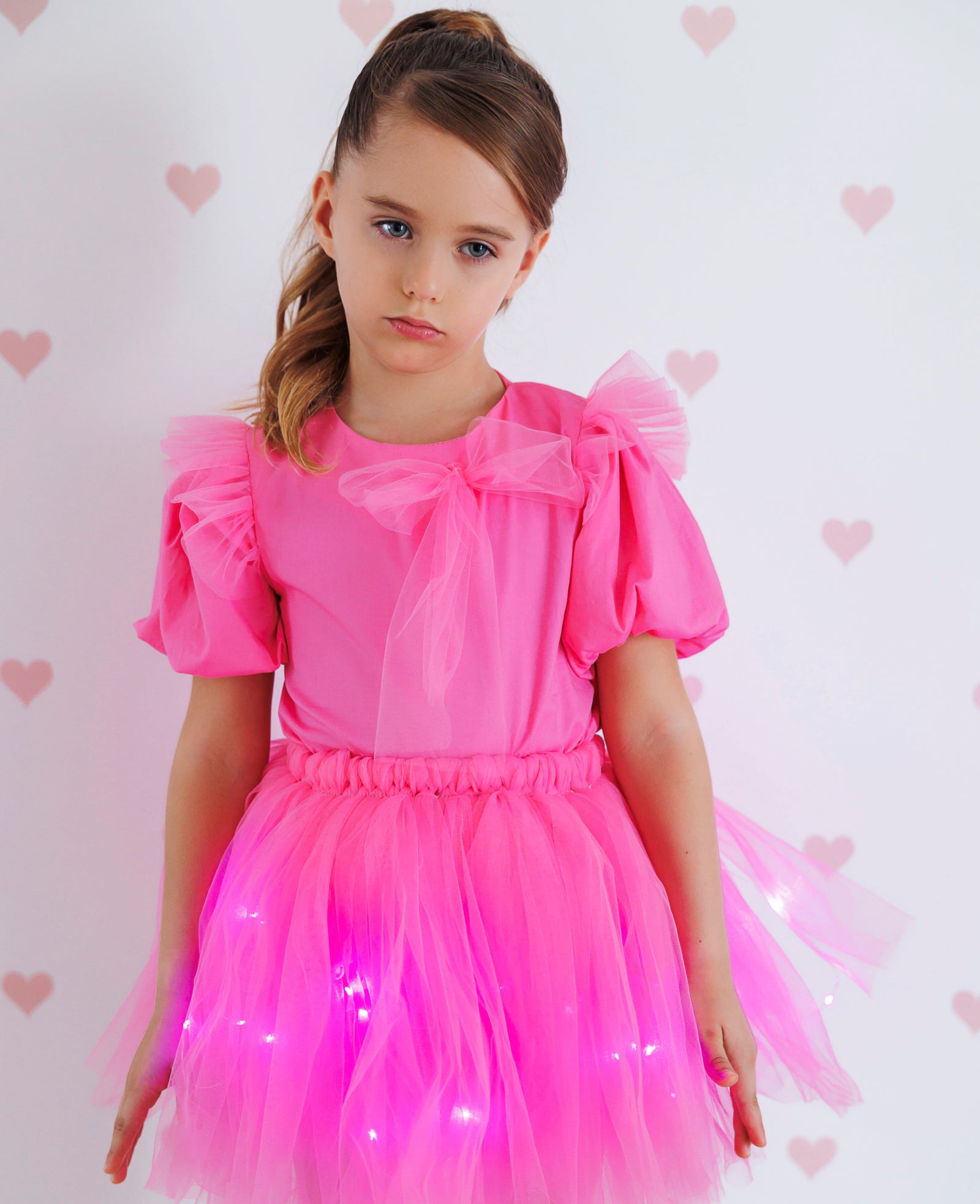 Sparkle Skirt, Candy Pink 