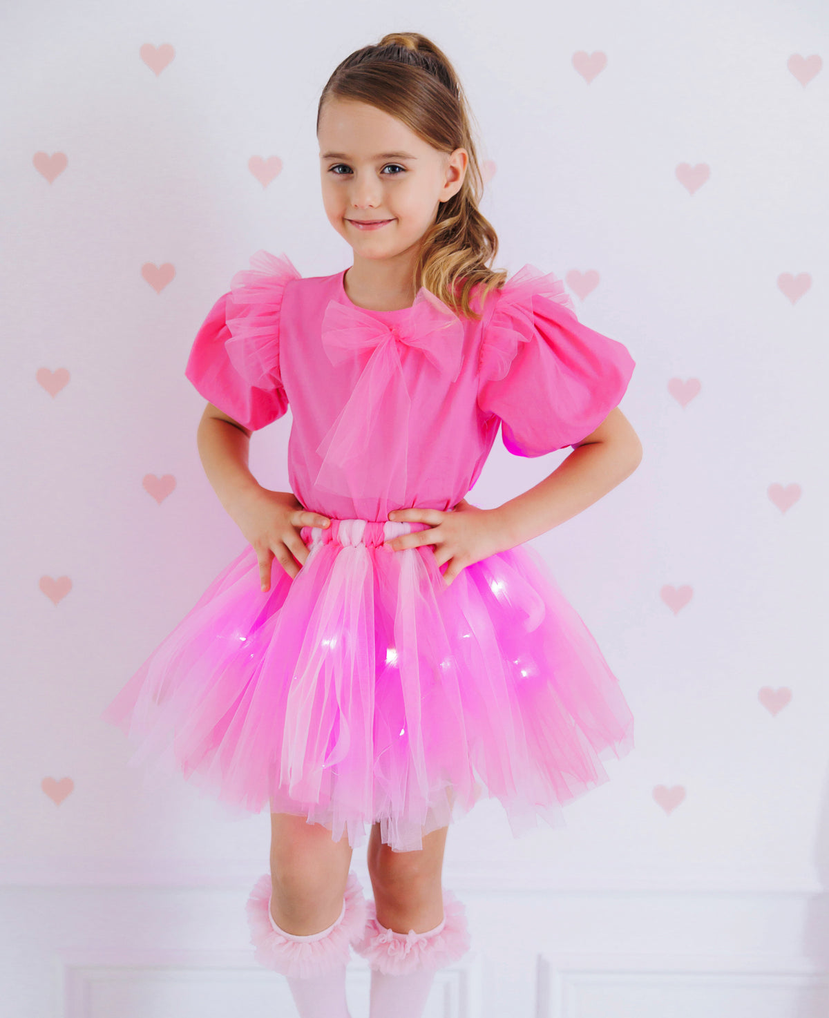 Light-Up Outfit, Cotton Candy Pink, 2-Piece