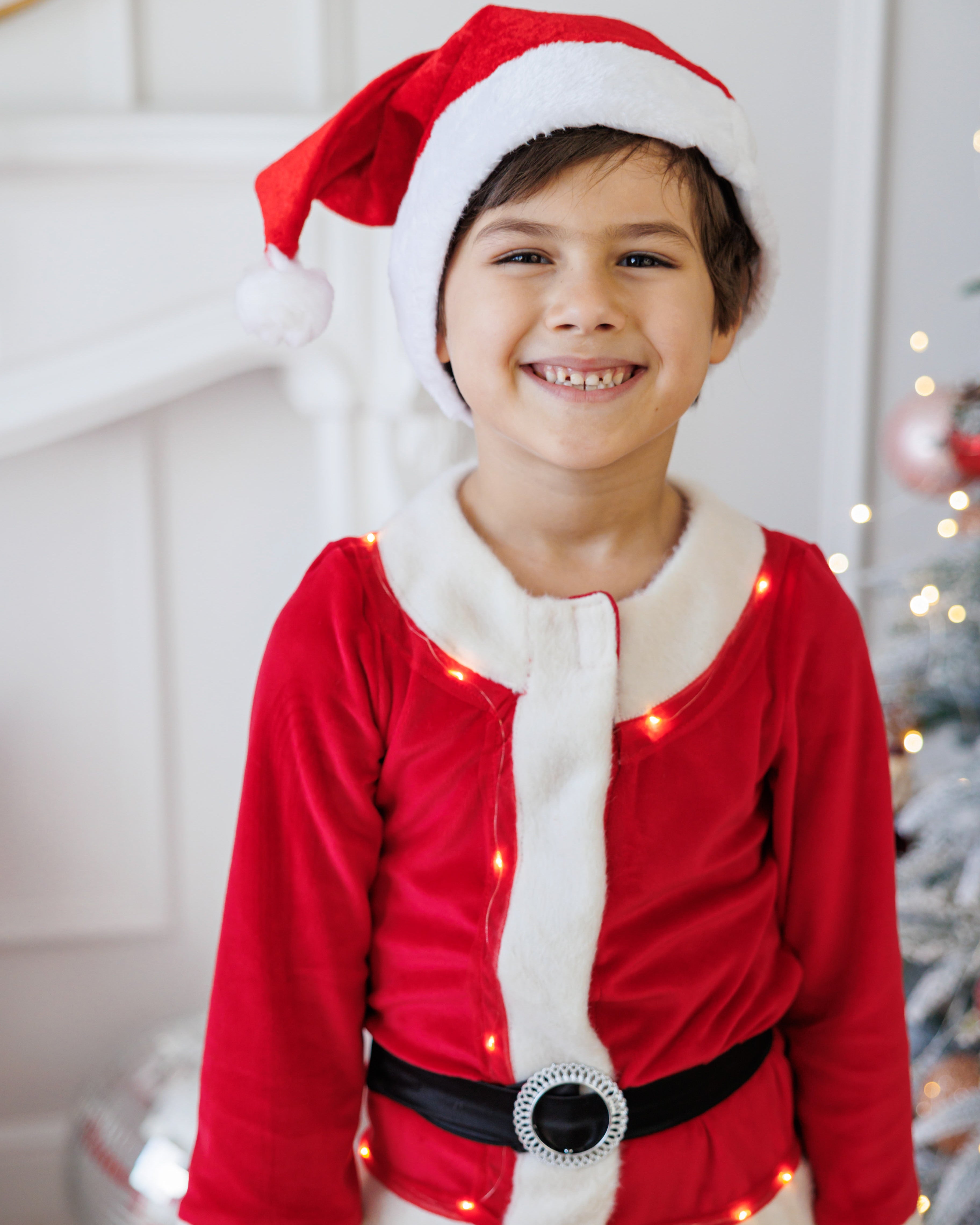 Santa Claus jacket with lights