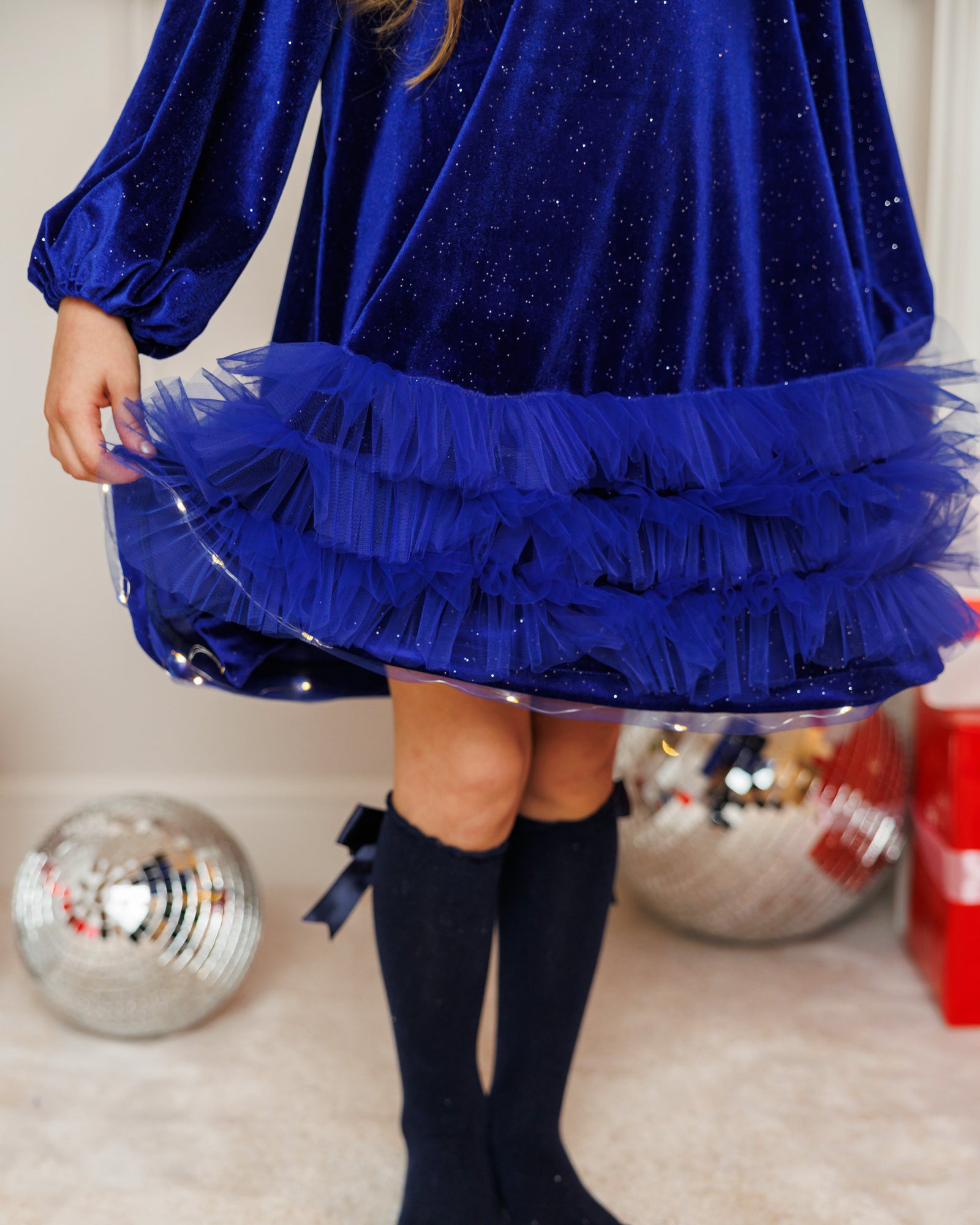Sparkle Dress, Royal Blue
