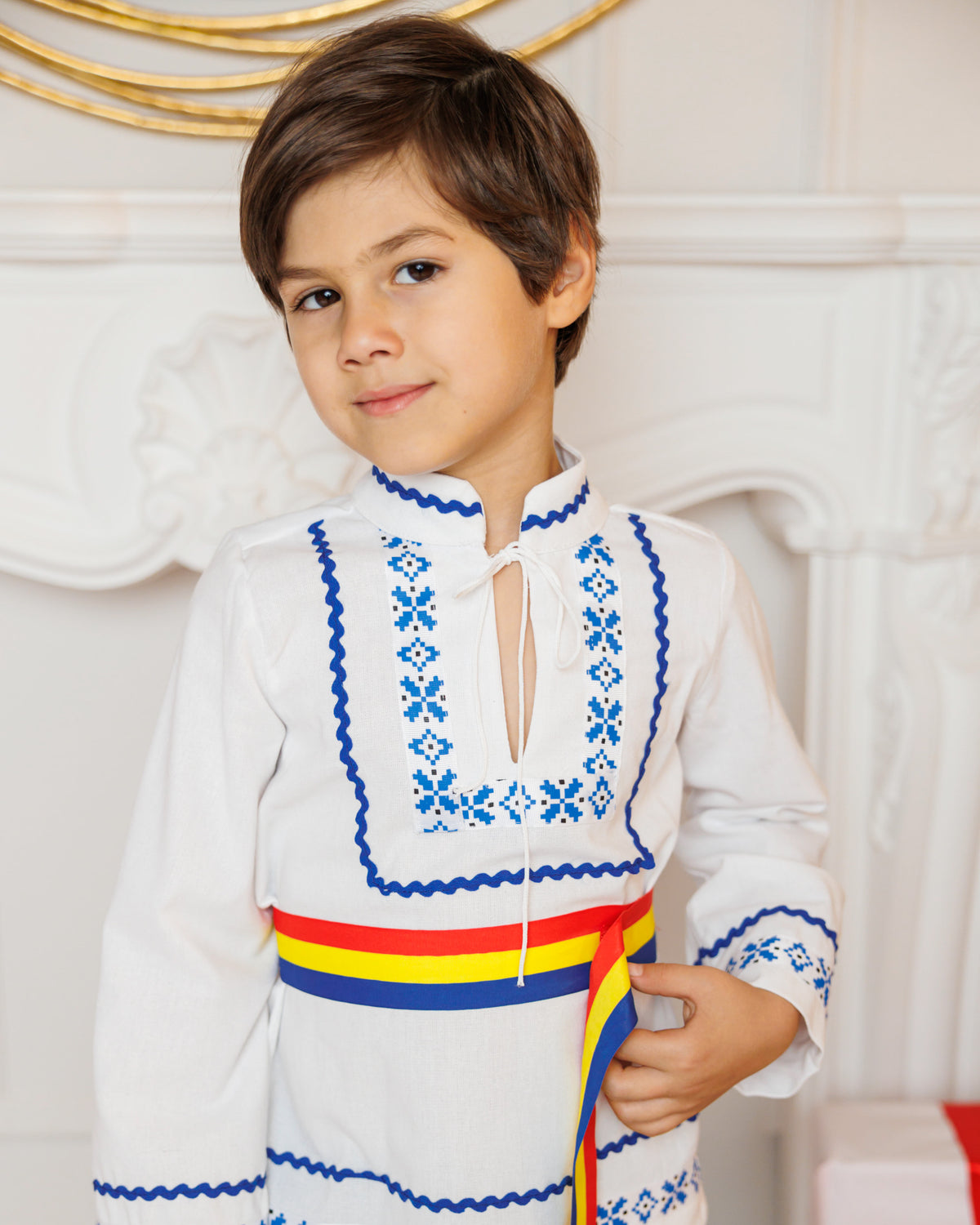 Traditional costume Boy, Romanian