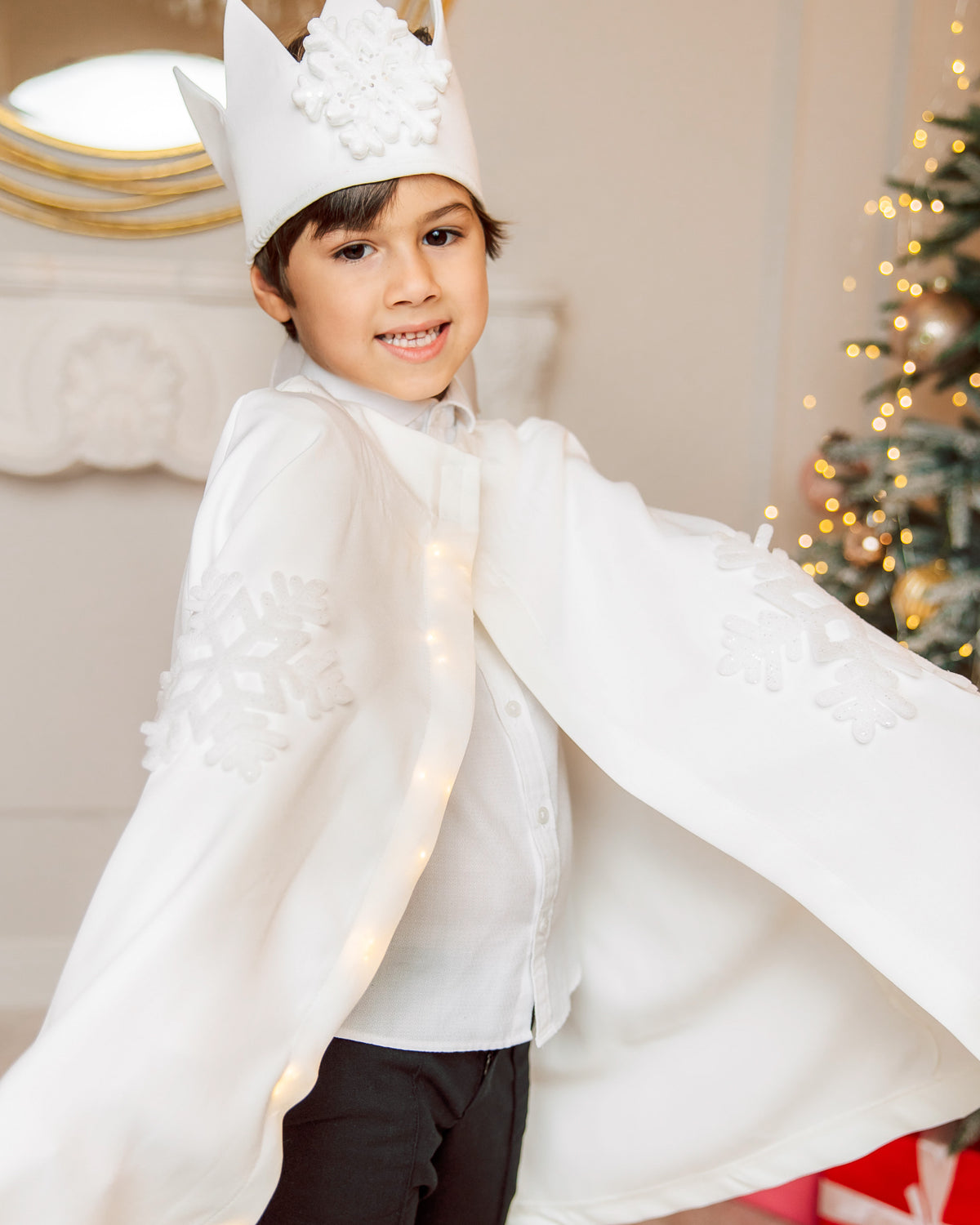 Boys' Snowflake / Snowman Costume with Lights