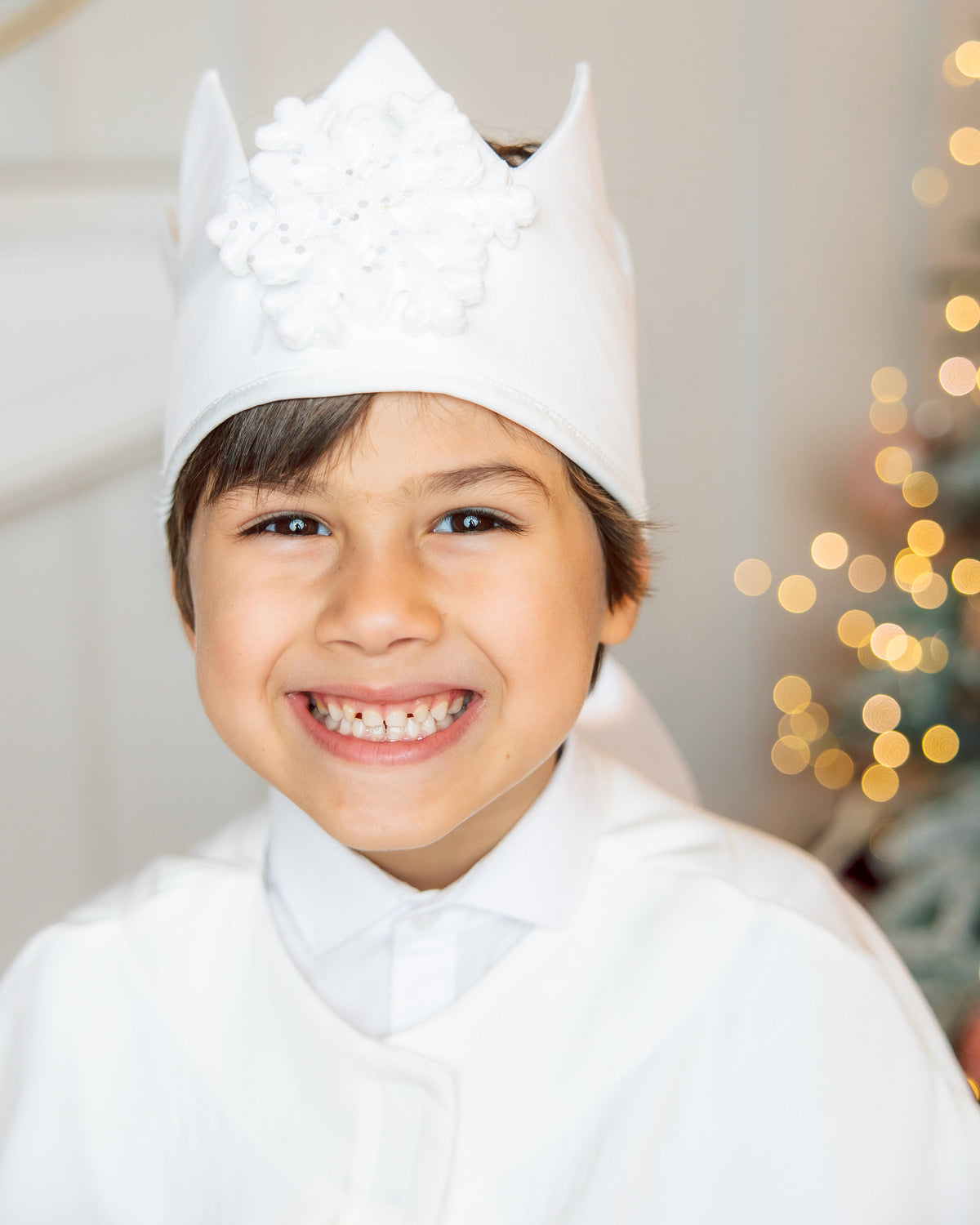 Snowflake Crown for Boys