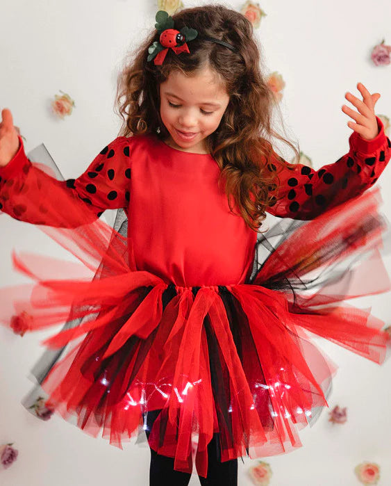 Skirt with Lights, Ladybug for Celebration