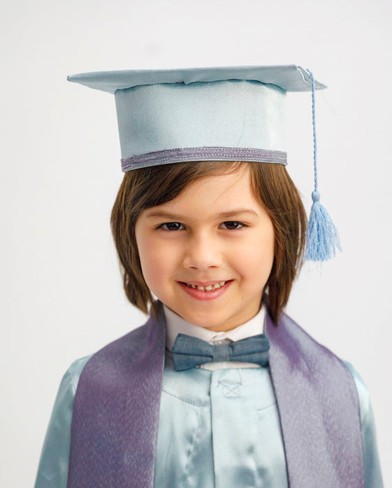 Graduation Hat, Farewell Kindergarten and School, Gray