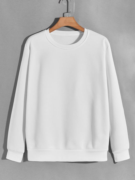 Super Soft White Hoodie, Elegant White