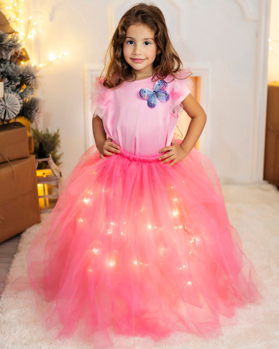 Pink Light-Up Skirt