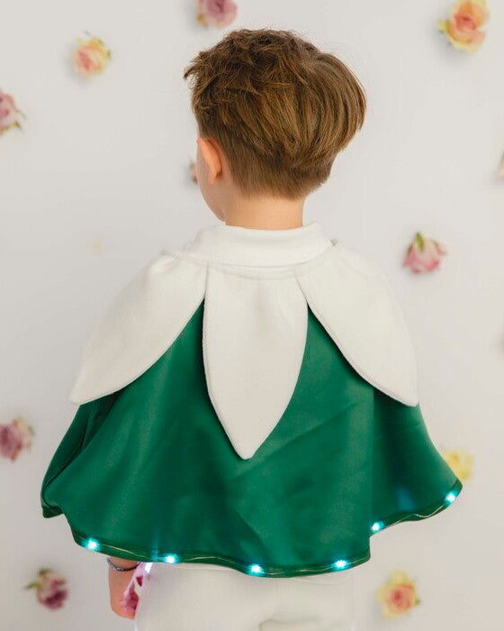 Snowdrop Cape, boy, Spring Recital