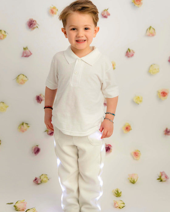 Snowman boy's LED pants