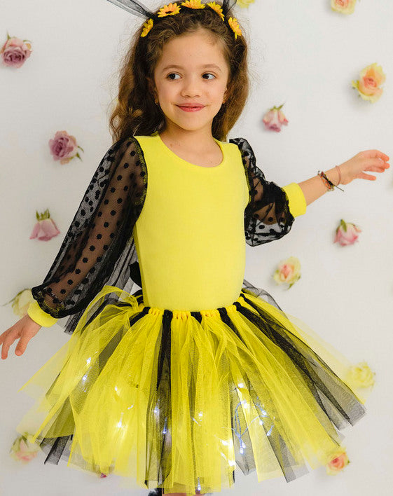 Skirt with Lights, Little Bee, Bee Children's Party