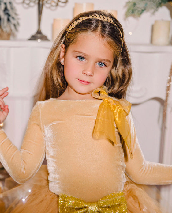 Golden Autumn Long Sleeve Blouse