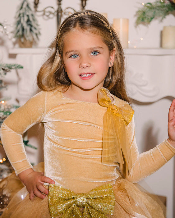 Golden Autumn Long Sleeve Blouse