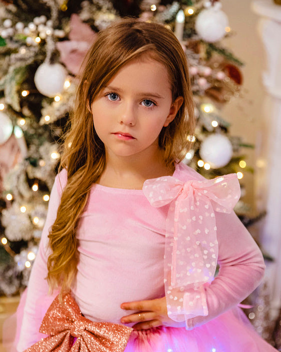 Pink Velvet Blouse