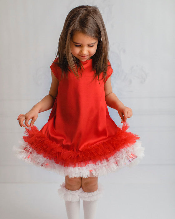 The Dress with Red Lights