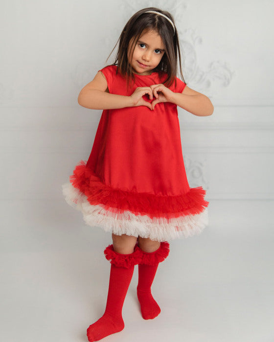 The Dress with Red Lights