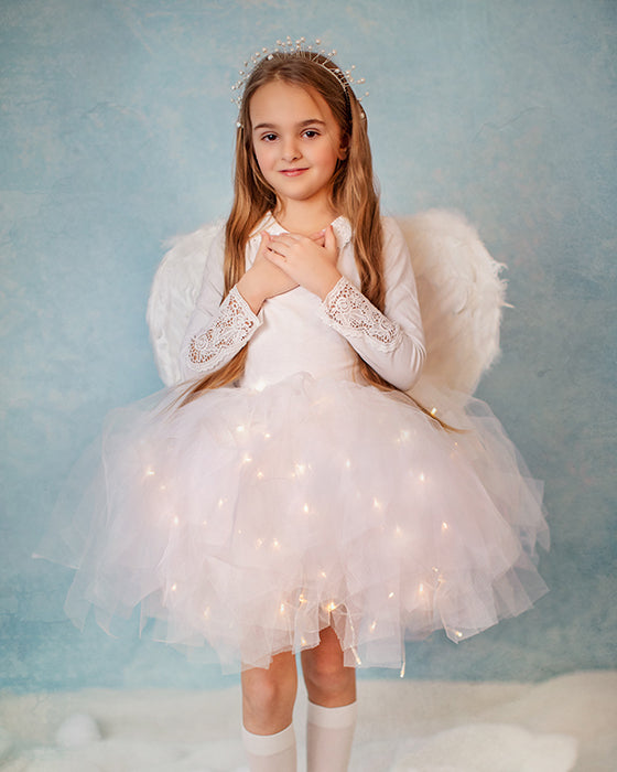 Fustița cu Luminițe, Albă Îngeraș