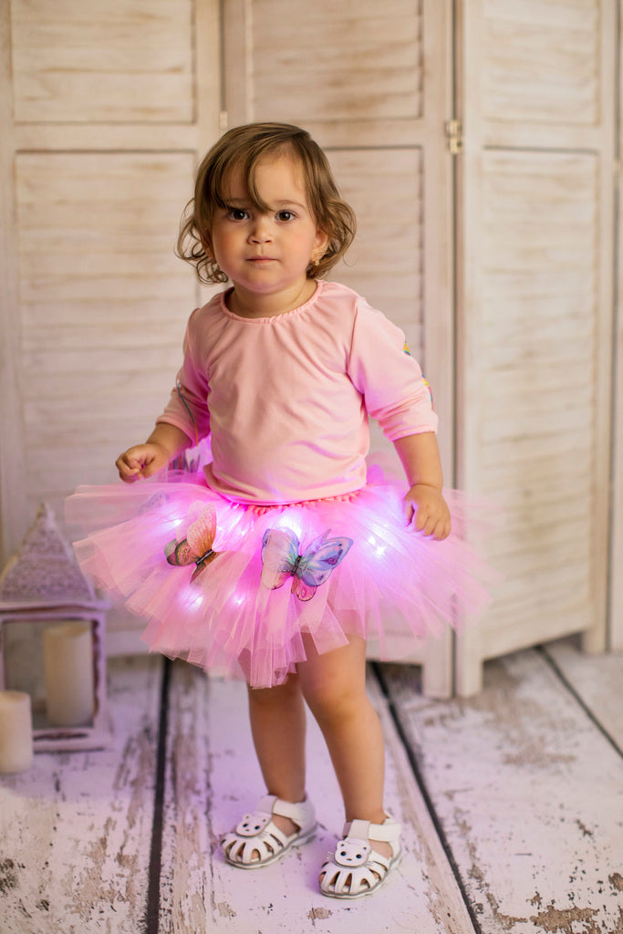 Fustița Fluturaș Roz