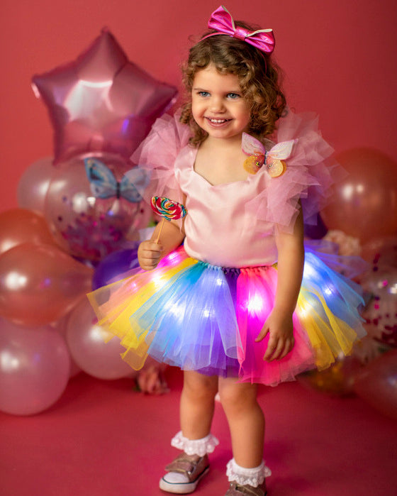 Baby's Rainbow Sparkle Skirt 